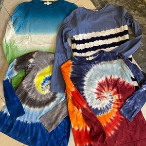 Bundle of 4 Land’s End Boy’s Longsleeve T-shirts